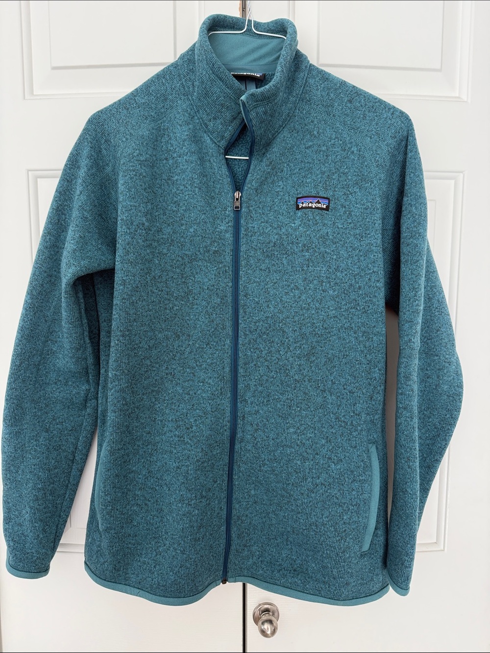 Patagonia Teal Full-Zip Fleece Jacket